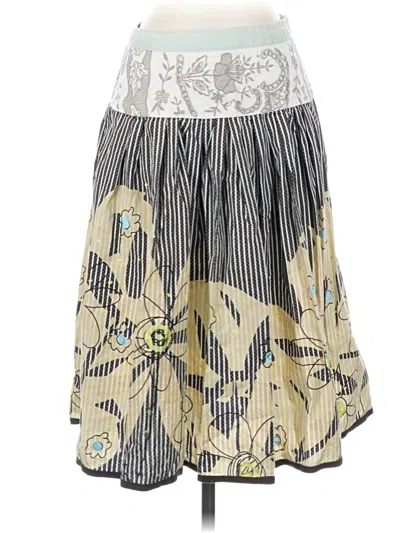 Pre-owned Cabi Casual Skirt In Gray