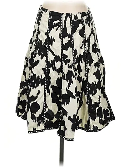 Pre-owned Cabi Casual Skirt In Ivory