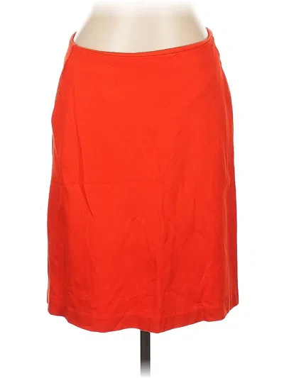 Pre-owned Cabi Casual Skirt In Orange