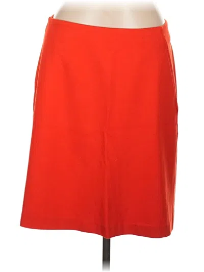 Pre-owned Cabi Casual Skirt In Orange