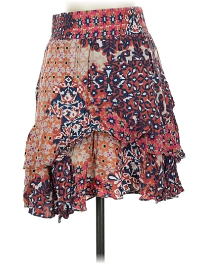 Pre-owned Cabi Casual Skirt In Orange