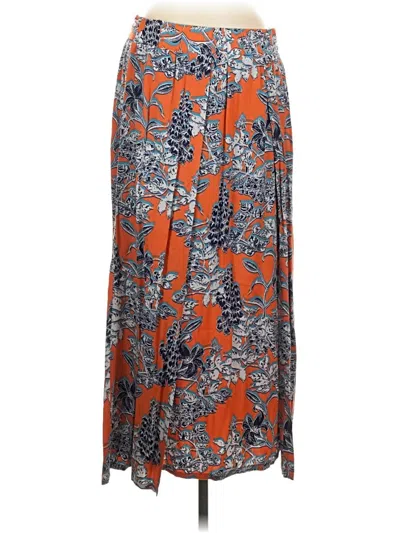 Pre-owned Cabi Casual Skirt In Orange