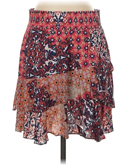 Pre-owned Cabi Casual Skirt In Red