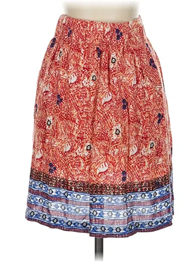 Pre-owned Cabi Casual Skirt In Red