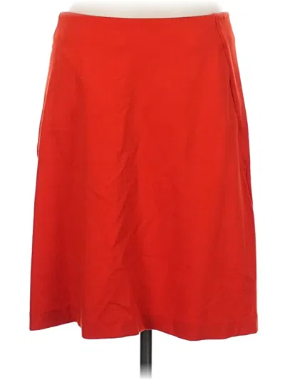 Pre-owned Cabi Casual Skirt In Red