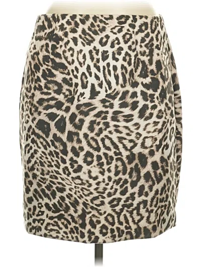 Pre-owned Cabi Casual Skirt In Tan