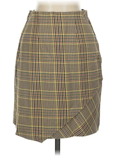 Pre-owned Cabi Casual Skirt In Yellow