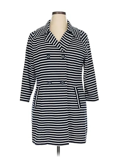 Pre-owned Cabi Coat In Blue