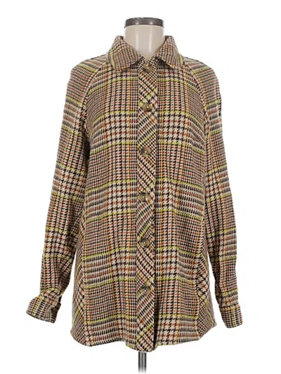 Pre-owned Cabi Coat In Brown