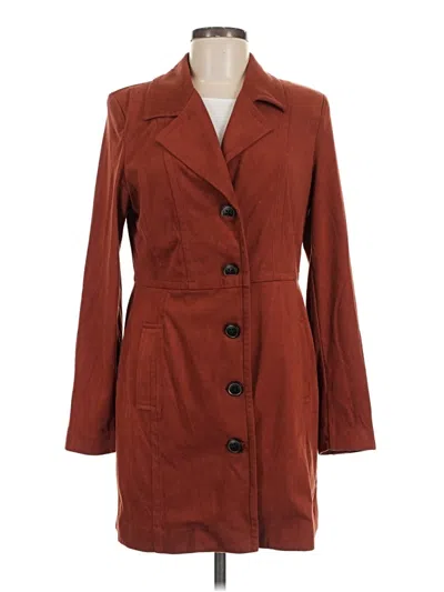 Pre-owned Cabi Coat In Brown