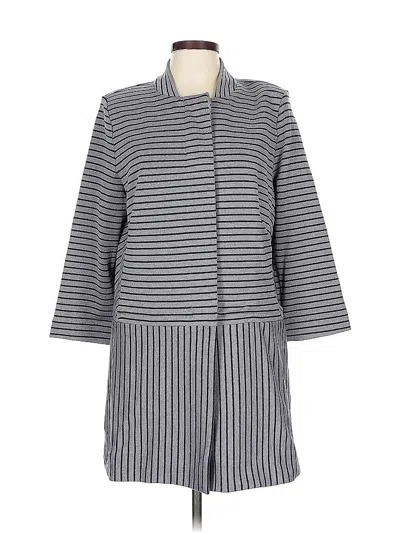 Pre-owned Cabi Coat In Gray