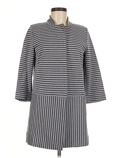 Pre-owned Cabi Coat In Gray