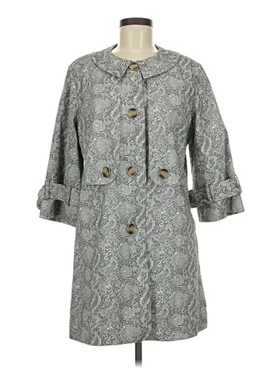 Pre-owned Cabi Coat In Gray