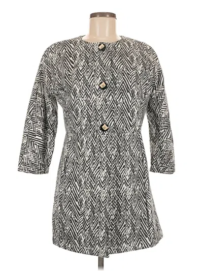 Pre-owned Cabi Coat In Gray