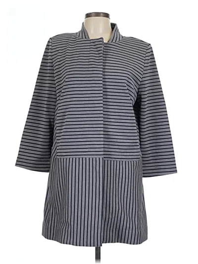 Pre-owned Cabi Coat In Gray