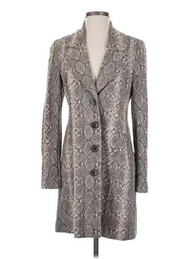 Pre-owned Cabi Coat In Gray