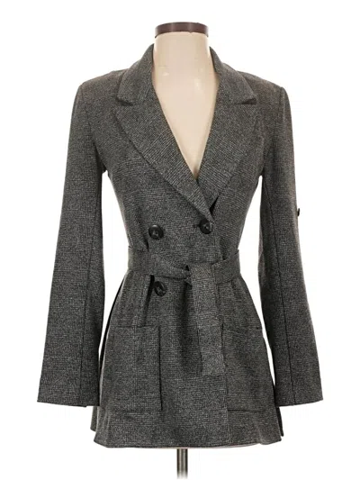 Pre-owned Cabi Coat In Gray