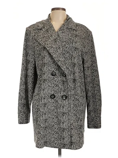 Pre-owned Cabi Coat In Gray