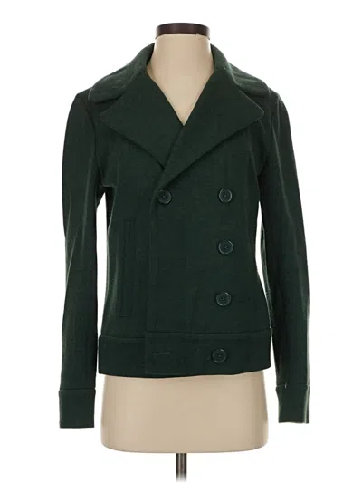 Pre-owned Cabi Coat In Green
