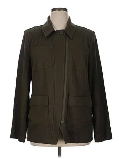 Pre-owned Cabi Coat In Green