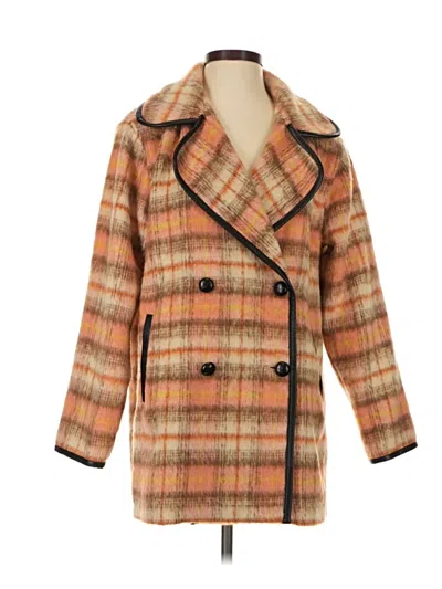 Pre-owned Cabi Coat In Orange