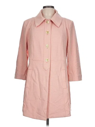 Pre-owned Cabi Coat In Pink