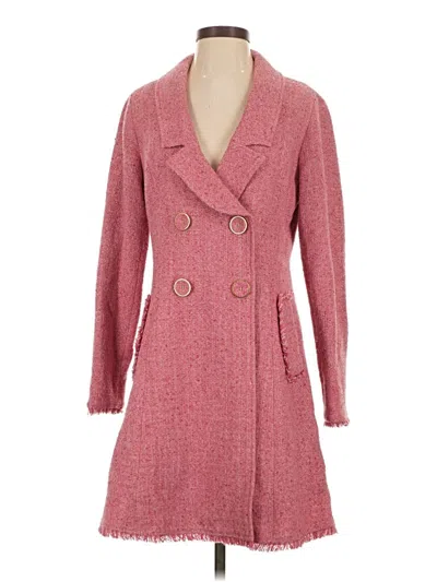 Pre-owned Cabi Coat In Pink