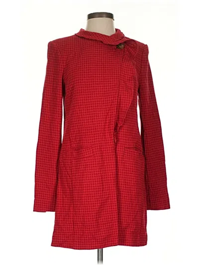 Pre-owned Cabi Coat In Red