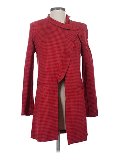Pre-owned Cabi Coat In Red