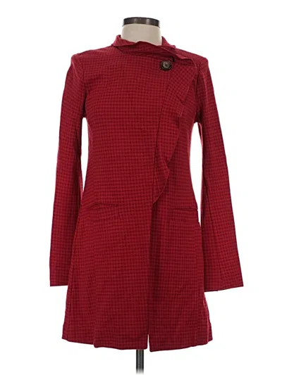 Pre-owned Cabi Coat In Red