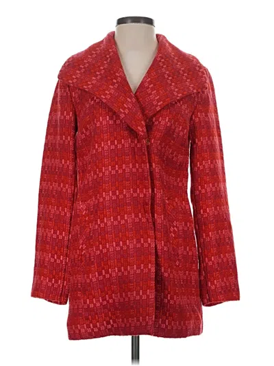 Pre-owned Cabi Coat In Red