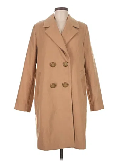 Pre-owned Cabi Coat In Tan