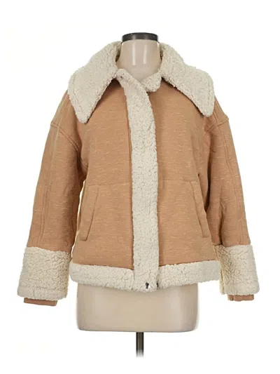 Pre-owned Cabi Coat In Tan