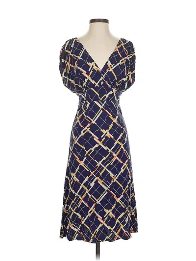 Pre-owned Cabi Cocktail Dress In Blue