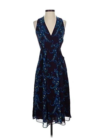 Pre-owned Cabi Cocktail Dress In Blue