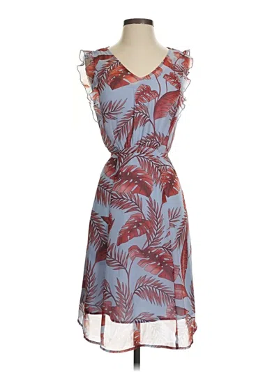 Pre-owned Cabi Cocktail Dress In Blue