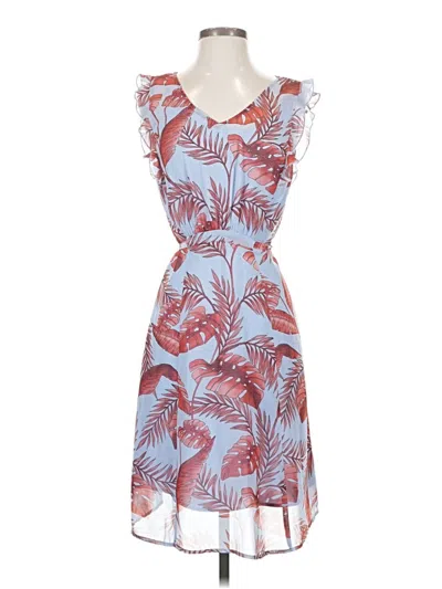 Pre-owned Cabi Cocktail Dress In Blue