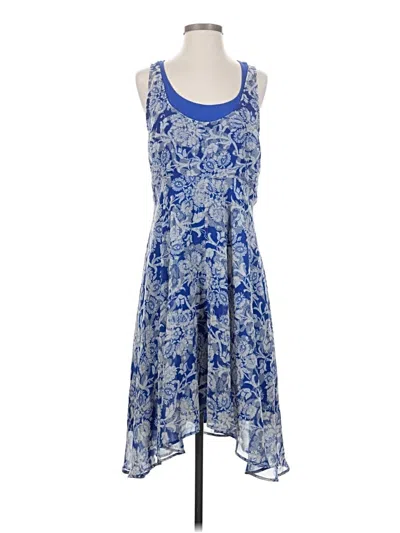 Pre-owned Cabi Cocktail Dress In Blue