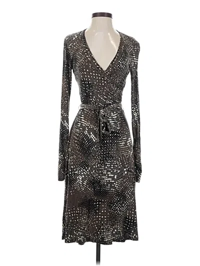 Pre-owned Cabi Cocktail Dress In Gray