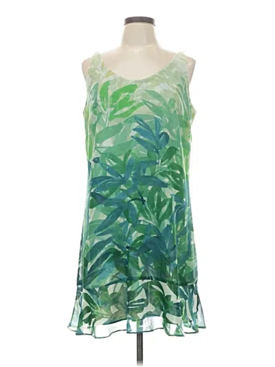 Pre-owned Cabi Cocktail Dress In Green
