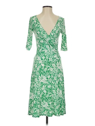 Pre-owned Cabi Cocktail Dress In Green