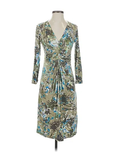 Pre-owned Cabi Cocktail Dress In Green