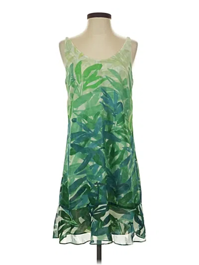 Pre-owned Cabi Cocktail Dress In Green