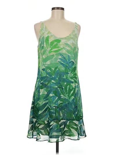 Pre-owned Cabi Cocktail Dress In Green