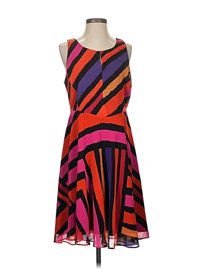 Pre-owned Cabi Cocktail Dress In Orange