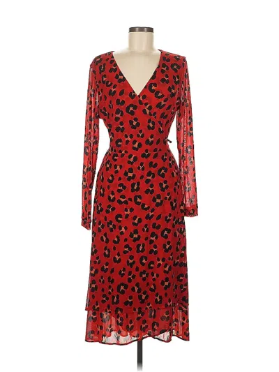 Pre-owned Cabi Cocktail Dress In Red
