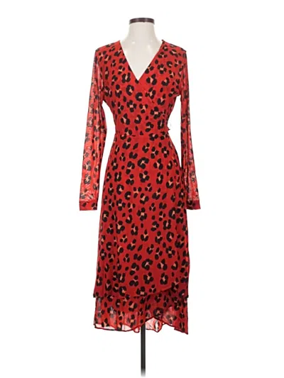 Pre-owned Cabi Cocktail Dress In Red