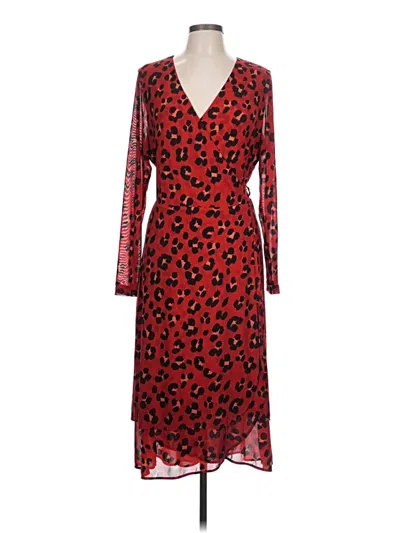 Pre-owned Cabi Cocktail Dress In Red