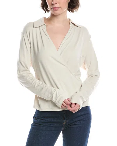 Cabi Crossover Top In Neutral