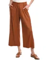 Cabi Cruise Linen-blend Crop Pant